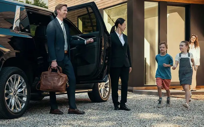 Door to door luxury car service